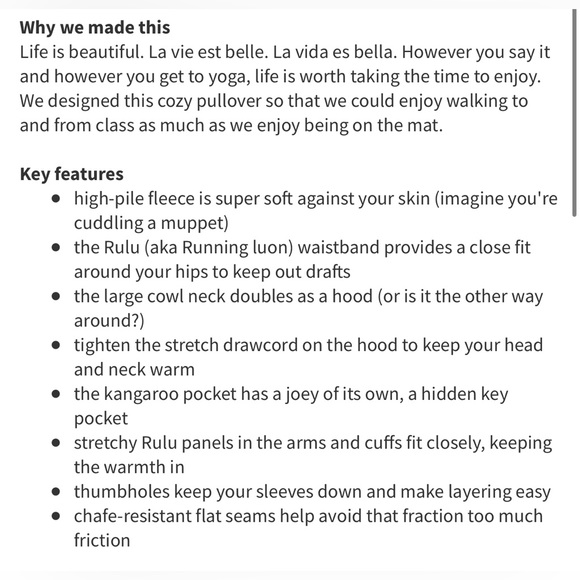 Lululemon Don’t Hurry Be Happy Pullover - Picture 7 of 13